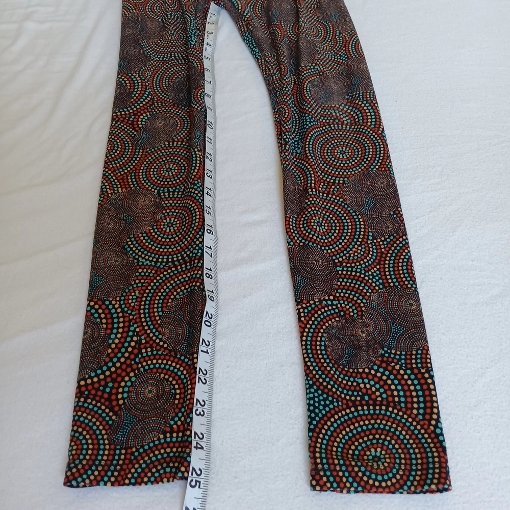 LuLaRoe Multicolor Dot Pattern Leggings Sz OS - Picture 6 of 7